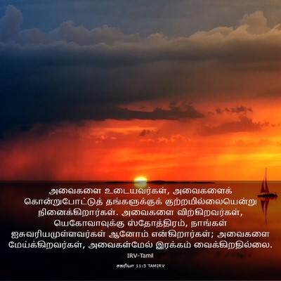 Picture 03 - சகரியா 11:5 TAMIRV - அவைகளை - Bible Verse Picture