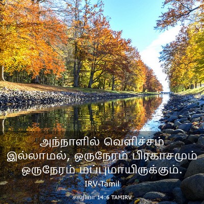 Picture 03 - சகரியா 14:6 TAMIRV - அந்நாளில் - Bible Verse Picture