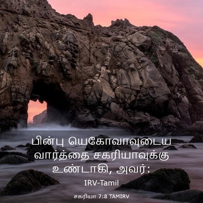Picture 03 - சகரியா 7:8 TAMIRV - பின்பு - Bible Verse Picture