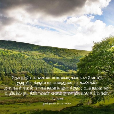 Picture 03 - சங்கீதங்கள் 101:6 TAMIRV - தேசத்தில் - Bible Verse Picture