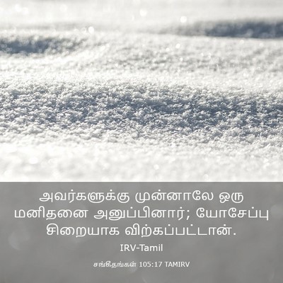 Picture 03 - சங்கீதங்கள் 105:17 TAMIRV - அவர்களுக்கு - Bible Verse Picture