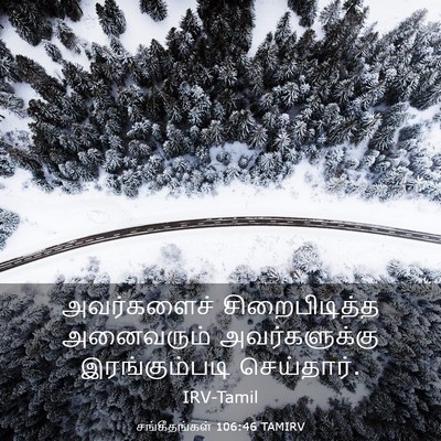 Picture 03 - சங்கீதங்கள் 106:46 TAMIRV - அவர்களைச் - Bible Verse Picture