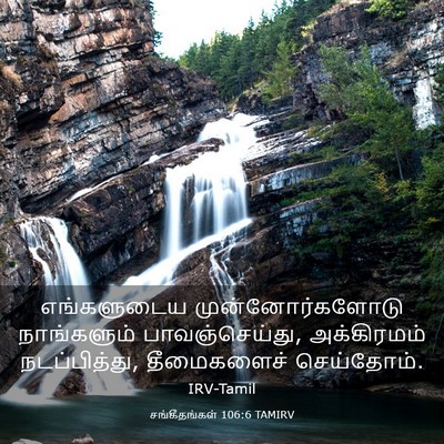 Picture 03 - சங்கீதங்கள் 106:6 TAMIRV - எங்களுடைய - Bible Verse Picture