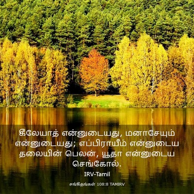 Picture 03 - சங்கீதங்கள் 108:8 TAMIRV - கீலேயாத் - Bible Verse Picture