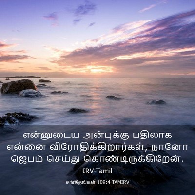 Picture 03 - சங்கீதங்கள் 109:4 TAMIRV - என்னுடைய - Bible Verse Picture