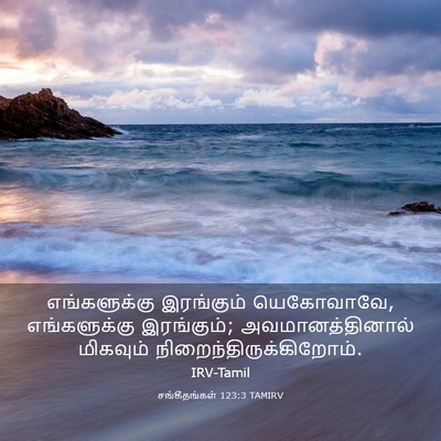 Picture 03 - சங்கீதங்கள் 123:3 TAMIRV - எங்களுக்கு - Bible Verse Picture