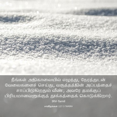 Picture 03 - சங்கீதங்கள் 127:3 TAMIRV - நீங்கள் - Bible Verse Picture