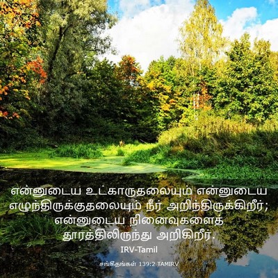 Picture 03 - சங்கீதங்கள் 139:2 TAMIRV - என்னுடைய - Bible Verse Picture