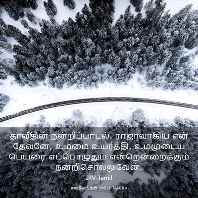 Picture 03 - சங்கீதங்கள் 145:1 TAMIRV - தாவீதின் - Bible Verse Picture