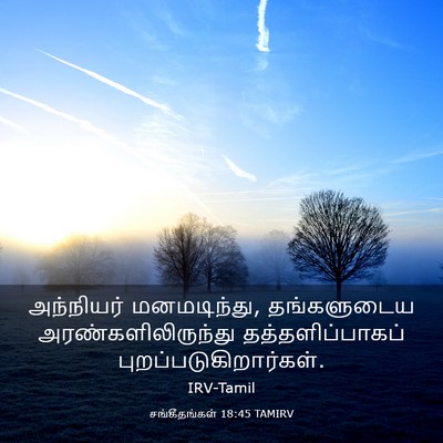 Picture 03 - சங்கீதங்கள் 18:45 TAMIRV - அந்நியர் - Bible Verse Picture