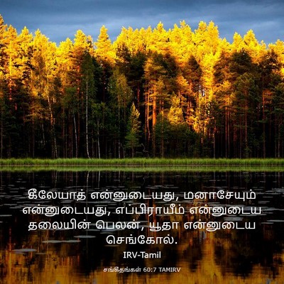 Picture 03 - சங்கீதங்கள் 60:7 TAMIRV - கீலேயாத் - Bible Verse Picture