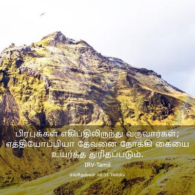 Picture 03 - சங்கீதங்கள் 68:31 TAMIRV - பிரபுக்கள் - Bible Verse Picture