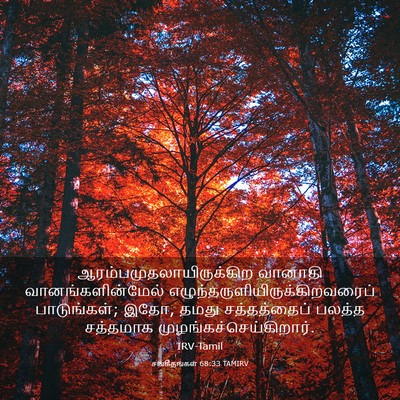 Picture 03 - சங்கீதங்கள் 68:33 TAMIRV -  - Bible Verse Picture