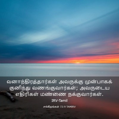 Picture 03 - சங்கீதங்கள் 72:9 TAMIRV -  - Bible Verse Picture