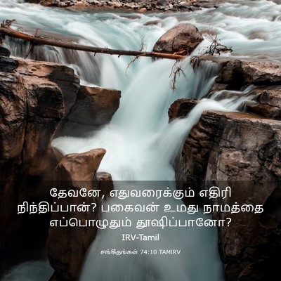 Picture 03 - சங்கீதங்கள் 74:10 TAMIRV - தேவனே, - Bible Verse Picture