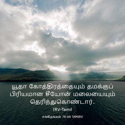 Picture 03 - சங்கீதங்கள் 78:68 TAMIRV - யூதா - Bible Verse Picture