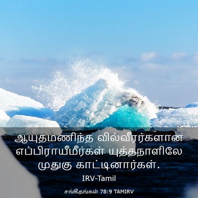 Picture 03 - சங்கீதங்கள் 78:9 TAMIRV - ஆயுதமணிந்த - Bible Verse Picture