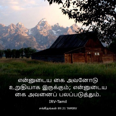 Picture 03 - சங்கீதங்கள் 89:21 TAMIRV - என்னுடைய கை - Bible Verse Picture
