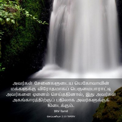 Picture 03 - செப்பனியா 2:10 TAMIRV - அவர்கள் - Bible Verse Picture