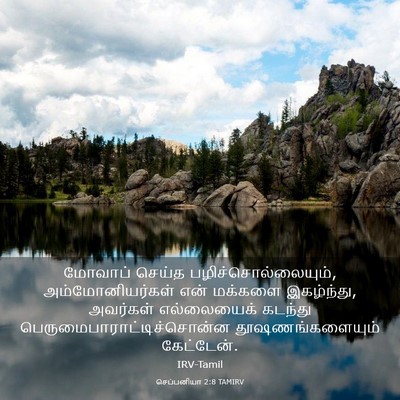 Picture 03 - செப்பனியா 2:8 TAMIRV - மோவாப் செய்த - Bible Verse Picture