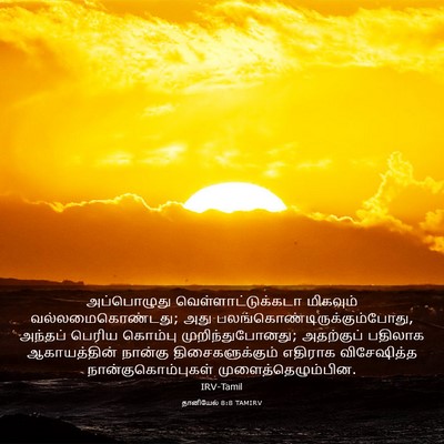 Picture 03 - தானியேல் 8:8 TAMIRV - அப்பொழுது - Bible Verse Picture