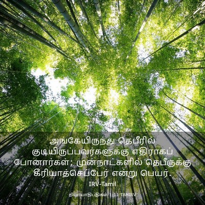 Picture 03 - நியாயாதிபதிகள் 1:11 TAMIRV - அங்கேயிருந்து - Bible Verse Picture