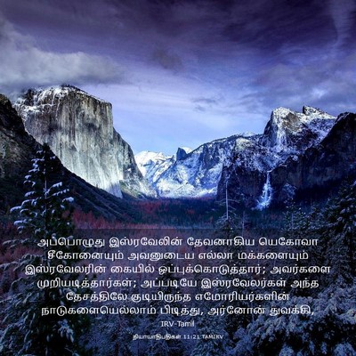 Picture 03 - நியாயாதிபதிகள் 11:21 TAMIRV - அப்பொழுது - Bible Verse Picture