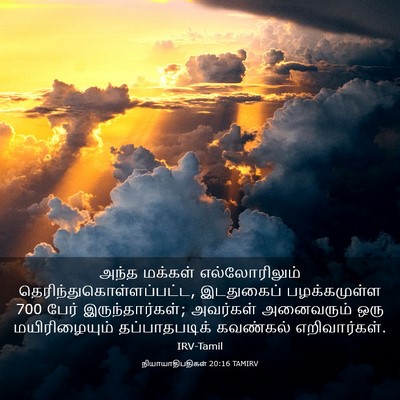 Picture 03 - நியாயாதிபதிகள் 20:16 TAMIRV - அந்த மக்கள் - Bible Verse Picture