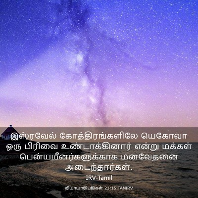 Picture 03 - நியாயாதிபதிகள் 21:15 TAMIRV - இஸ்ரவேல் - Bible Verse Picture