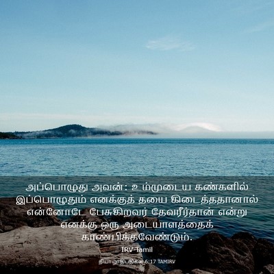 Picture 03 - நியாயாதிபதிகள் 6:17 TAMIRV - அப்பொழுது அவன்: - Bible Verse Picture