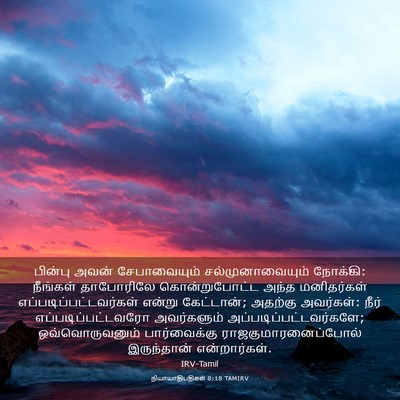 Picture 03 - நியாயாதிபதிகள் 8:18 TAMIRV - பின்பு அவன் - Bible Verse Picture