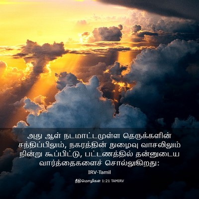 Picture 03 - நீதிமொழிகள் 1:21 TAMIRV - அது ஆள் - Bible Verse Picture