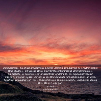 Picture 03 - நெகேமியா 10:29 TAMIRV - தங்களுக்குப் - Bible Verse Picture