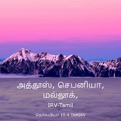 Picture 03 - நெகேமியா 10:4 TAMIRV - அத்தூஸ், செபனியா, - Bible Verse Picture