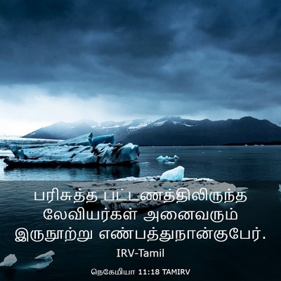 Picture 03 - நெகேமியா 11:18 TAMIRV - பரிசுத்த - Bible Verse Picture
