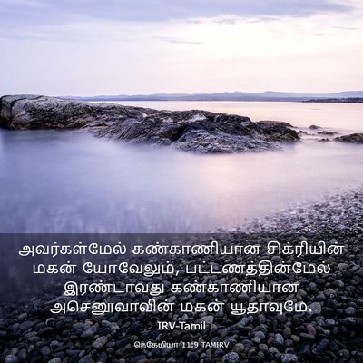 Picture 03 - நெகேமியா 11:9 TAMIRV - அவர்கள்மேல் - Bible Verse Picture
