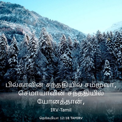 Picture 03 - நெகேமியா 12:18 TAMIRV - பில்காவின் - Bible Verse Picture