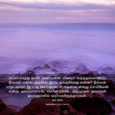 Picture 03 - நெகேமியா 13:21 TAMIRV - அப்பொழுது நான் - Bible Verse Picture