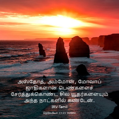 Picture 03 - நெகேமியா 13:23 TAMIRV - அஸ்தோத், அம்மோன், - Bible Verse Picture