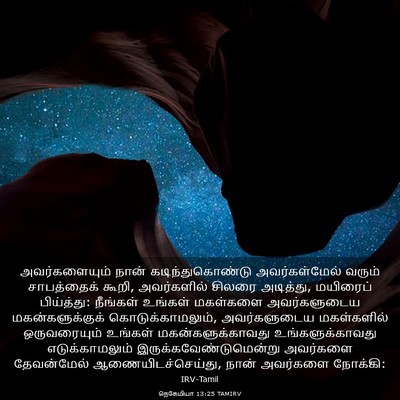 Picture 03 - நெகேமியா 13:25 TAMIRV - அவர்களையும் நான் - Bible Verse Picture