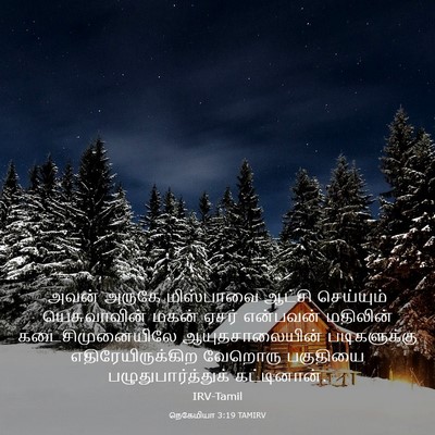 Picture 03 - நெகேமியா 3:19 TAMIRV - அவன் அருகே - Bible Verse Picture