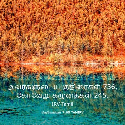 Picture 03 - நெகேமியா 7:68 TAMIRV - அவர்களுடைய - Bible Verse Picture
