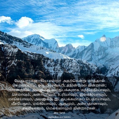 Picture 03 - நெகேமியா 8:4 TAMIRV - வேதபாரகனாகிய - Bible Verse Picture