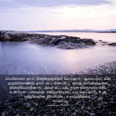 Picture 03 - புலம்பல் 2:17 TAMIRV - யெகோவா தாம் - Bible Verse Picture