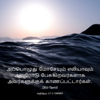 Picture 03 - மத்தேயு 17:3 TAMIRV - அப்பொழுது - Bible Verse Picture