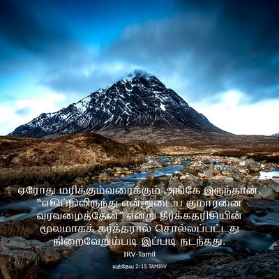 Picture 03 - மத்தேயு 2:15 TAMIRV - ஏரோது - Bible Verse Picture