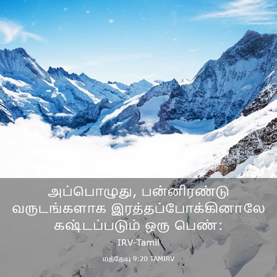 Picture 03 - மத்தேயு 9:20 TAMIRV - அப்பொழுது, - Bible Verse Picture