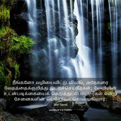 Picture 03 - மல்கியா 2:8 TAMIRV - நீங்களோ - Bible Verse Picture