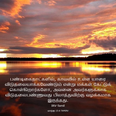 Picture 03 - மாற்கு 15:6 TAMIRV - பண்டிகைநாட்களில், - Bible Verse Picture
