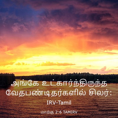 Picture 03 - மாற்கு 2:6 TAMIRV - அங்கே - Bible Verse Picture